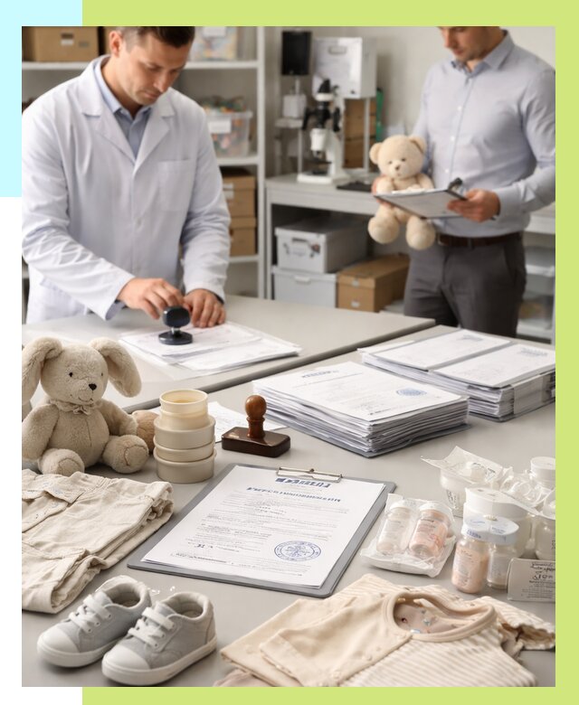 Сертификация детских товаров в Лениногорске от 15480 р. | Алешин-Лнр