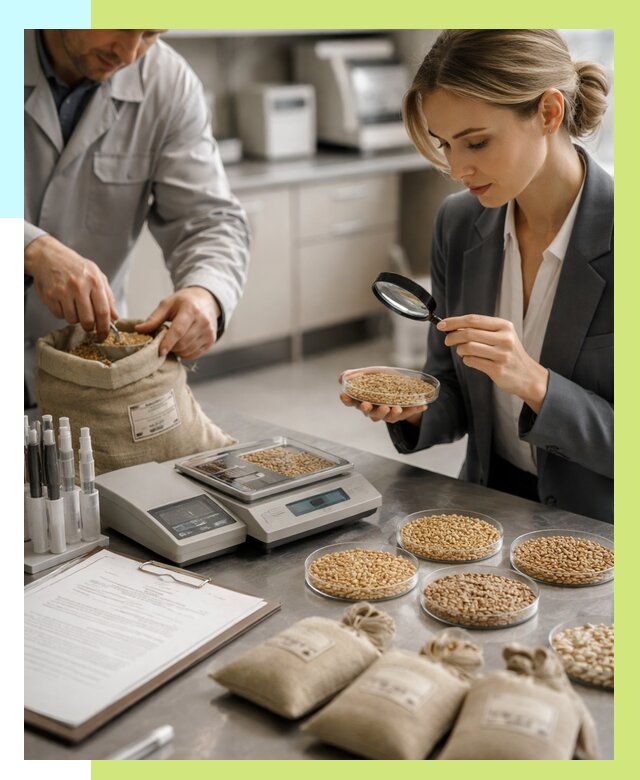 Сертификация зерна в Лениногорске по цене от 15480 р. | Алешин-Лнр
