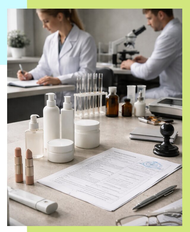 Сертификация косметики в Лениногорске от 20640 р. - Алешин-Лнр