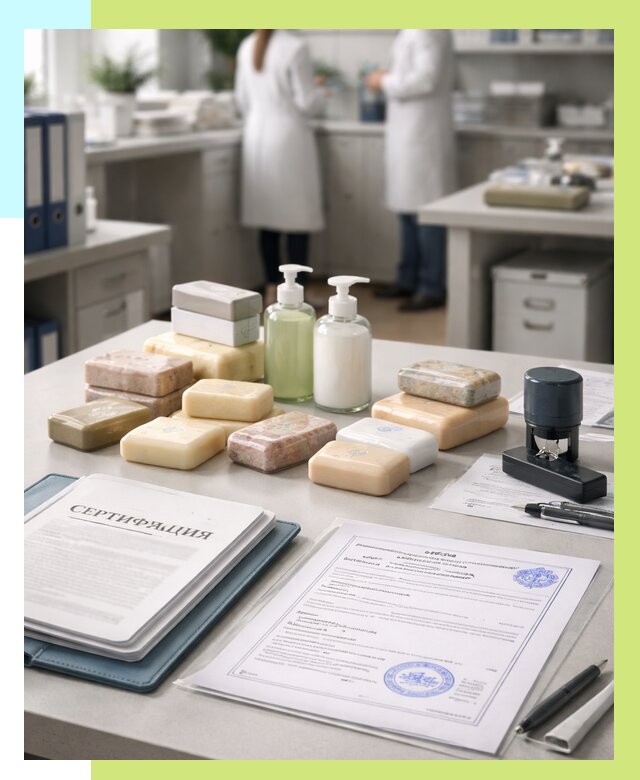 Сертификация мыла и сертификат на мыло в Лениногорске от 12384 | Алешин-Лнр