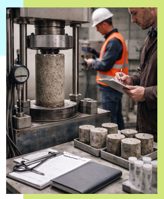 Сертификация бетона в Лениногорске от 30960 р. сертификат | Алешин-Лнр