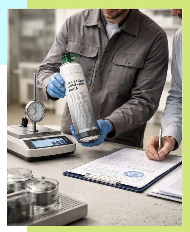 Сертификация монтажной пены в Лениногорске от 15480 р. | Алешин-Лнр