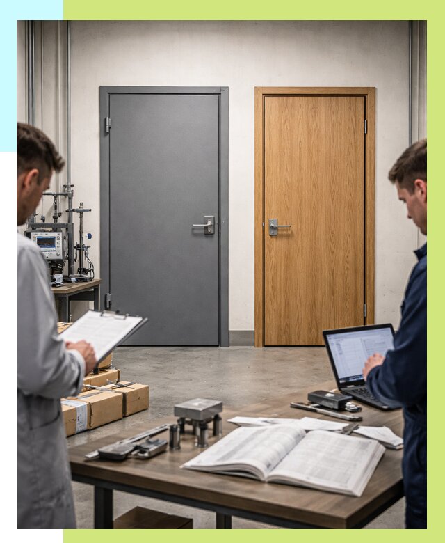 Сертификация дверей в Лениногорске от 8256 р. под ключ | Алешин-Лнр