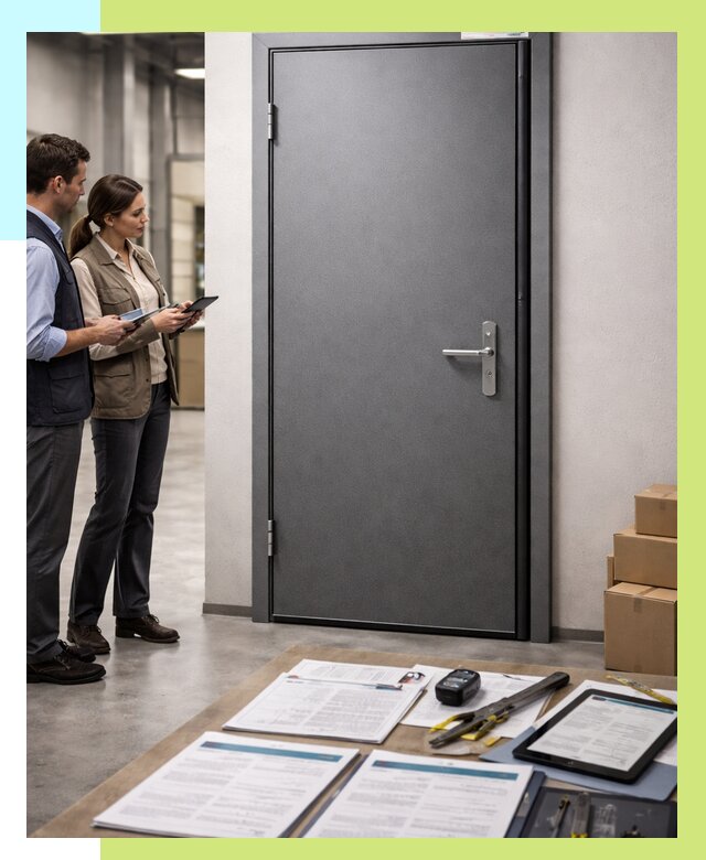 Сертификация противопожарных дверей в Лениногорске от 9288 р. | Алешин-Лнр