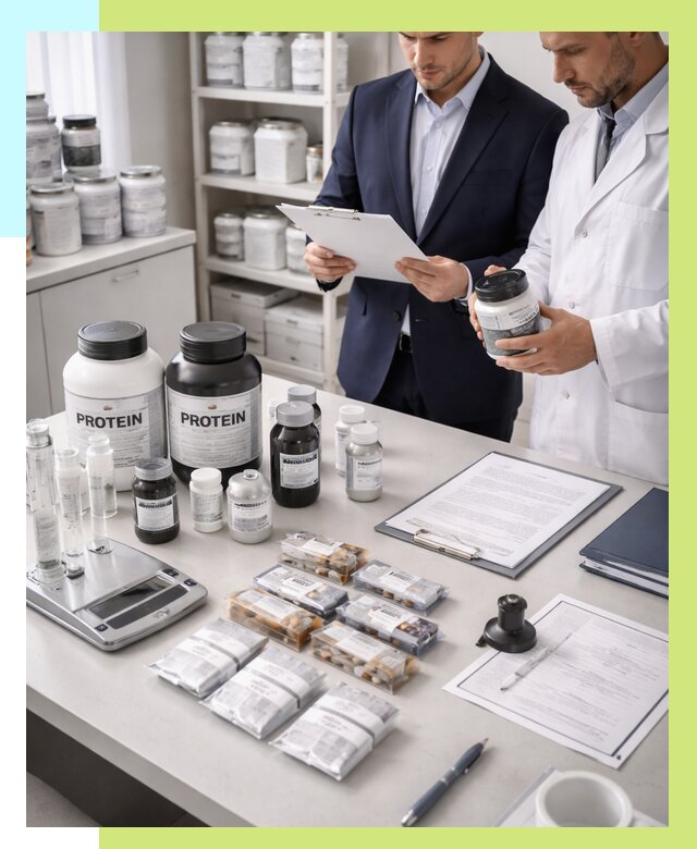 Сертификация спортивного питания в Лениногорске от 15480 р., Алешин-Лнр