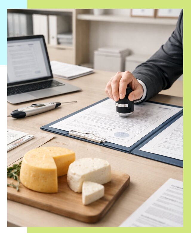 Сертификация сыров в Лениногорске от 15480 р | Сертификат на сыр Алешин-Лнр