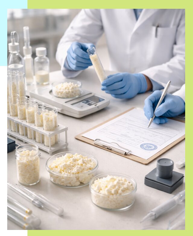 Сертификация творога в Лениногорске от 12384 р. под ключ | Алешин-Лнр