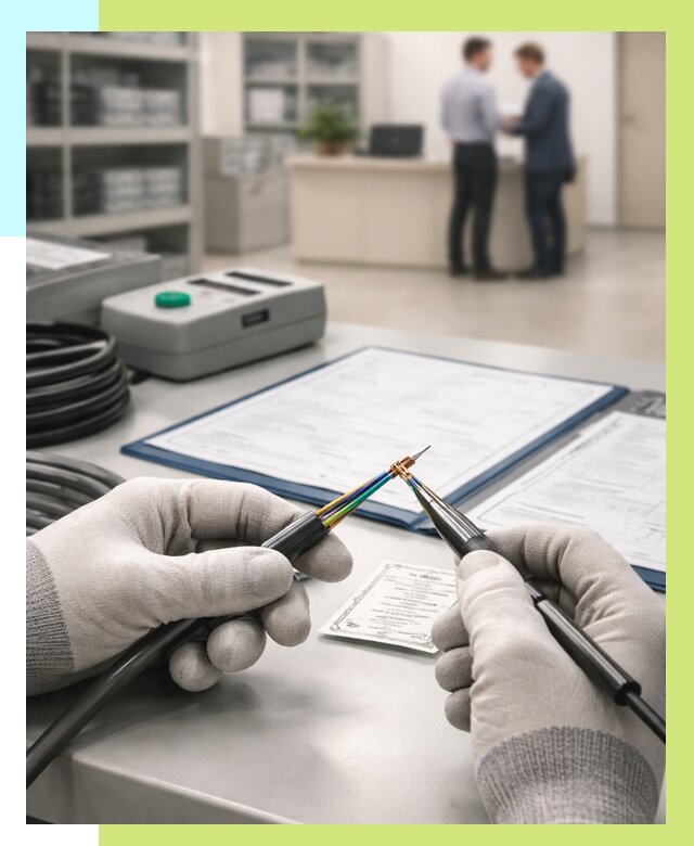 Сертификация провода в Лениногорске от 18576 р. в Алешин-Лнр