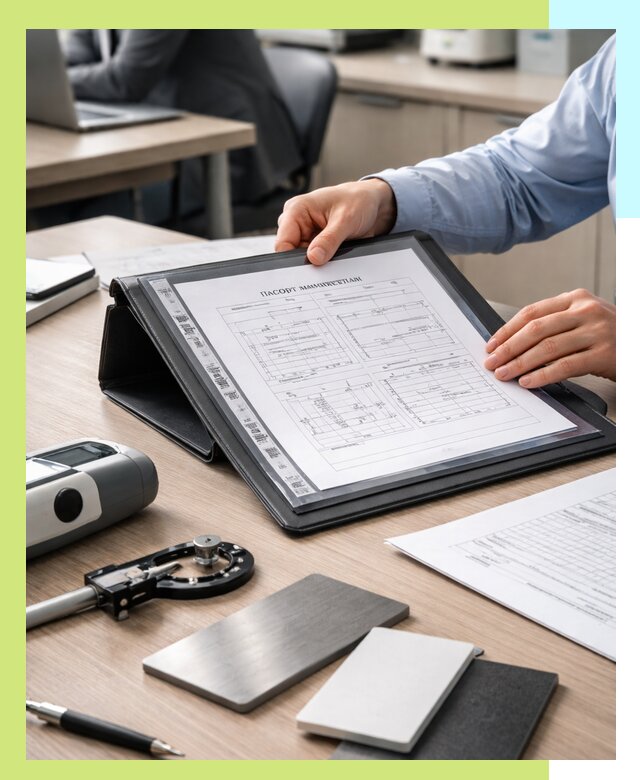 Оформление паспорта материала для продукции в Лениногорске