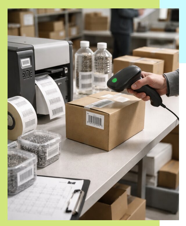 Штрихкодирование продукции и маркировка для продажи в Лениногорске