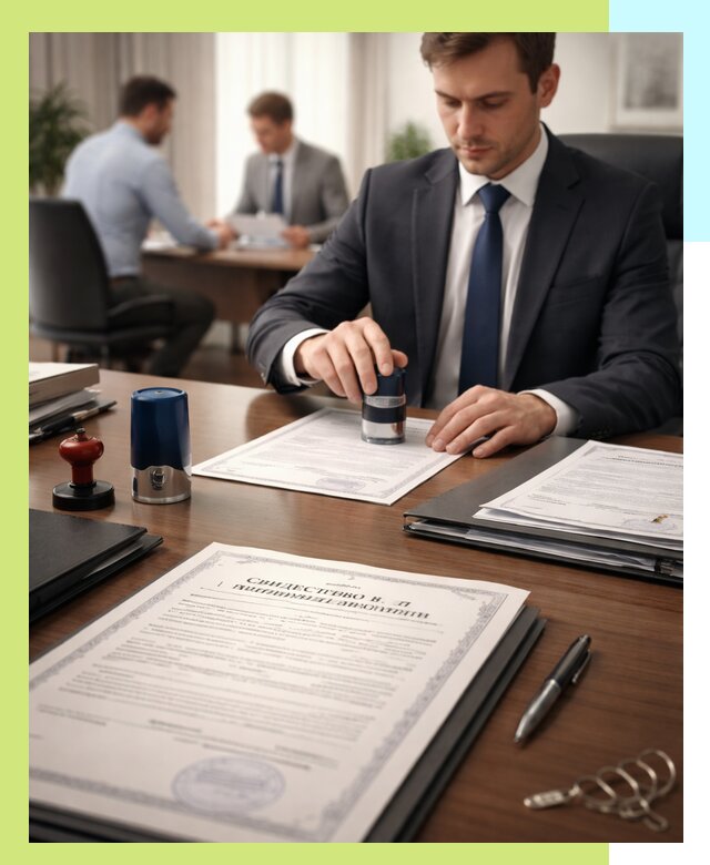 Оформление свидетельства о государственной регистрации в Лениногорске