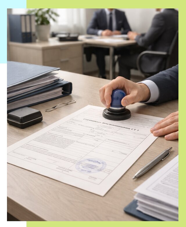 Сертификат происхождения СТ 1 в Лениногорске от 4644 р. | Алешин-Лнр