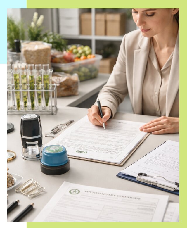 Фитосанитарный сертификат оформить в Лениногорске от 4644 р. | Алешин-Лнр