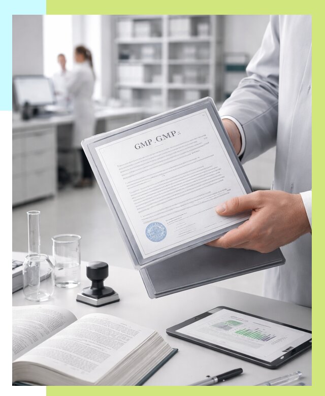 Сертификат GMP в Лениногорске под ключ от 87720 р. | Алешин-Лнр