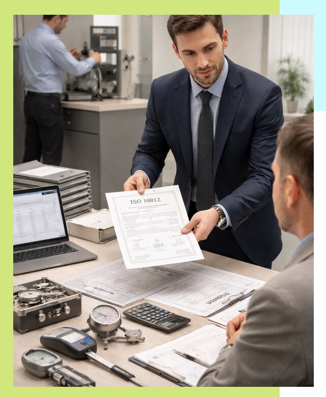 Выдача сертификата ISO 10012 по требованиям метрологии в Лениногорске