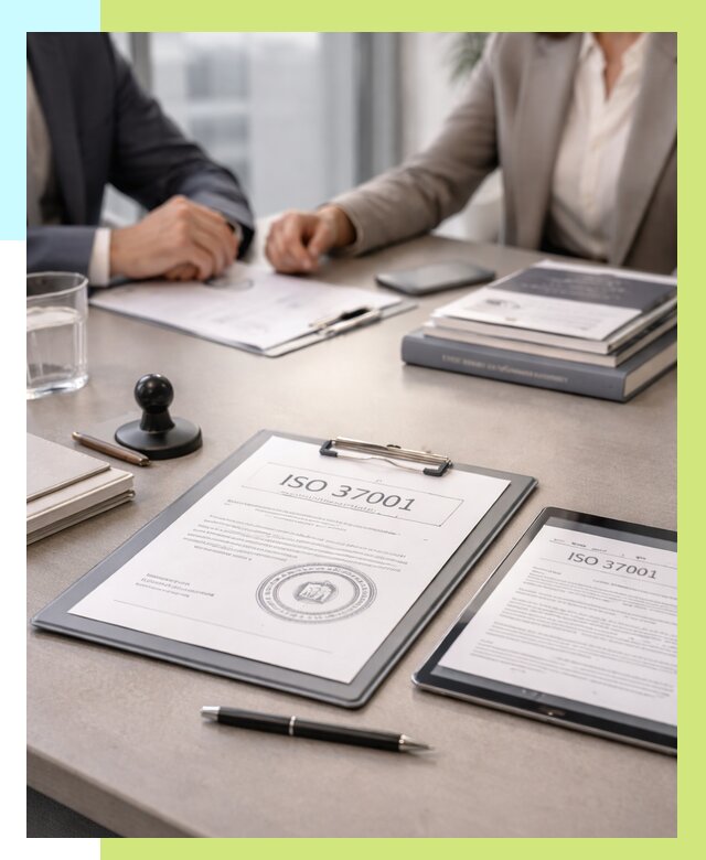 Сертификат ISO 37001 в Лениногорске оформить от 123840 р. Алешин-Лнр