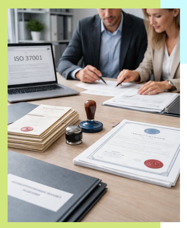 Получение сертификата ISO 37001 по системе борьбы с коррупцией в Лениногорске